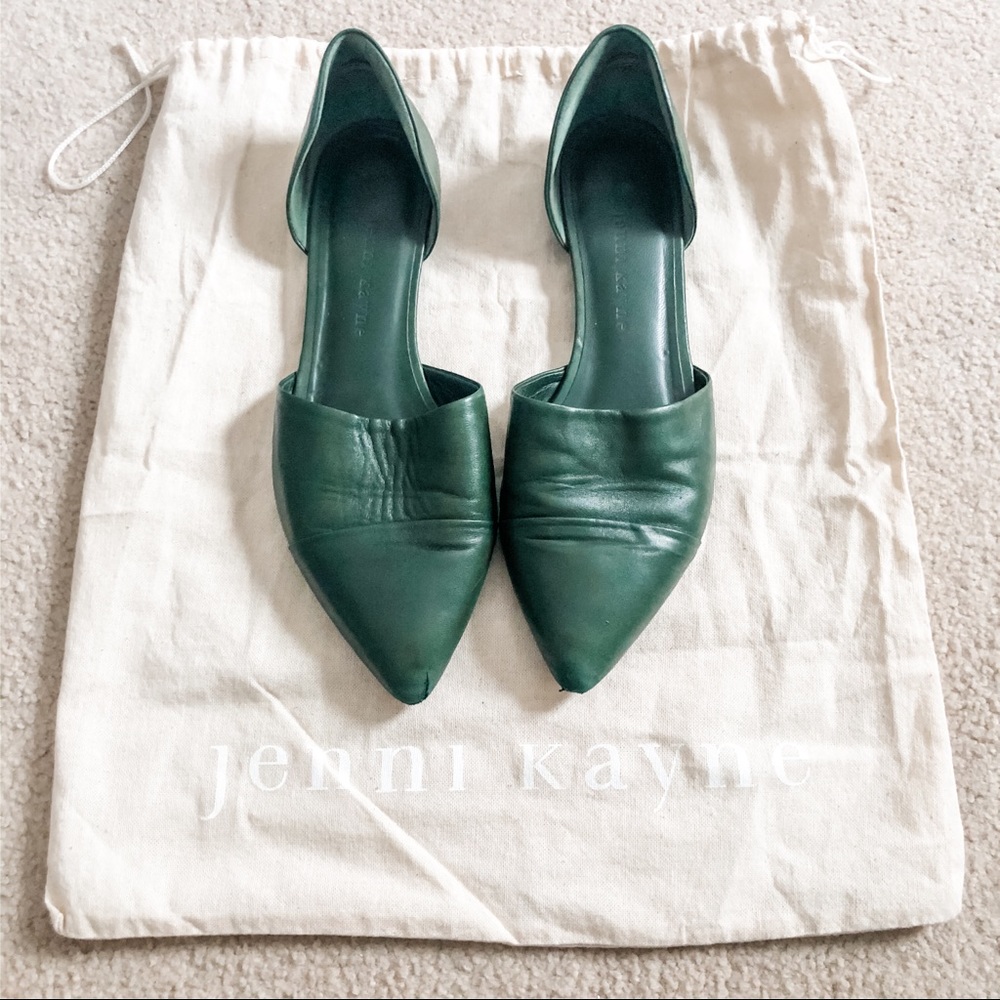 Jenni Kayne Green D’orsay Flat